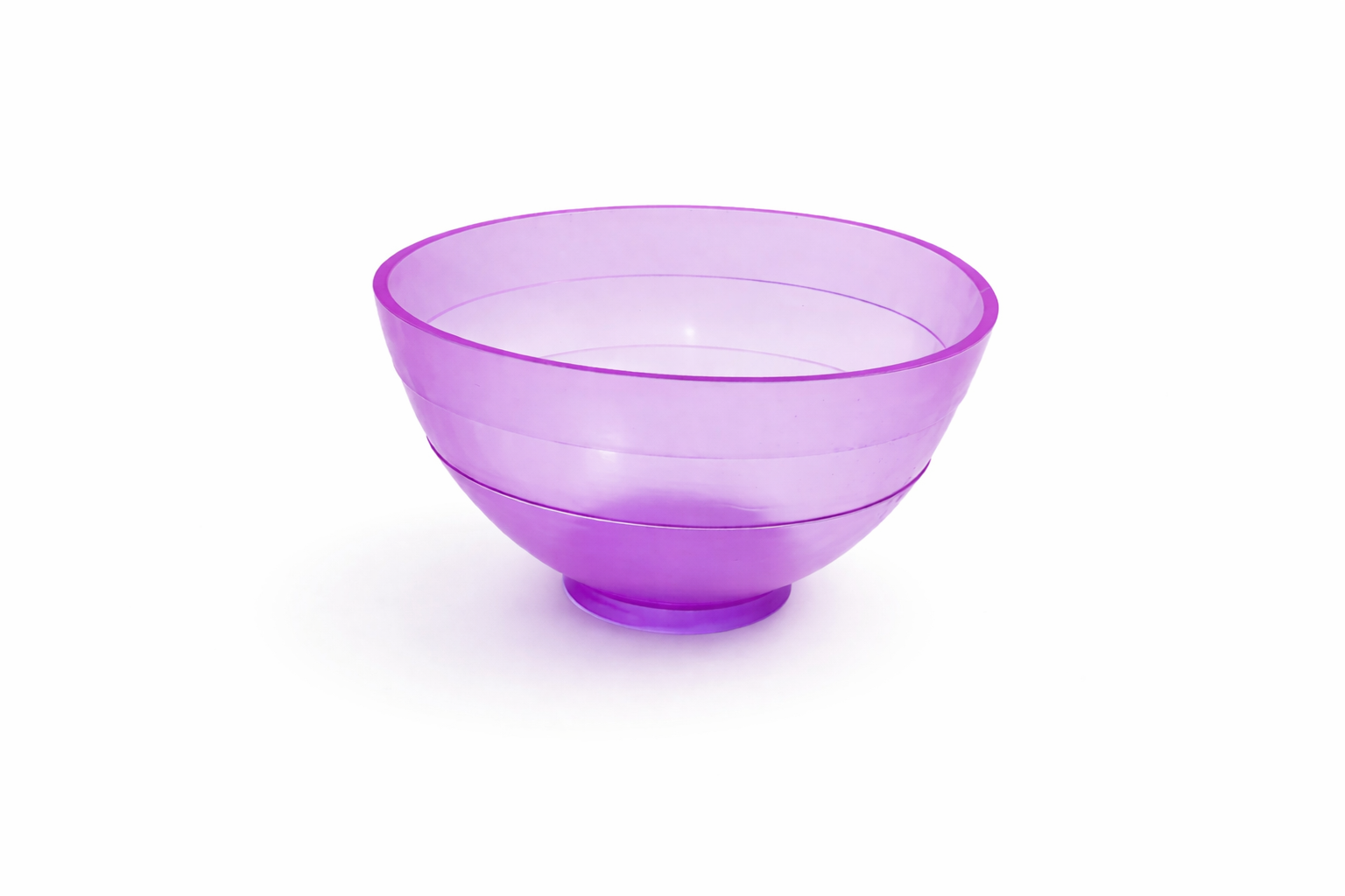 Large Bowl Transparent - Purple Colour
